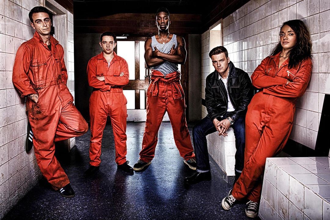 Photo Karla Crome, Joseph Gilgun, Nathan Stewart-Jarrett, Matt Stokoe, Nathan McMullen