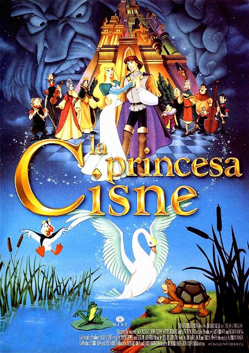 Le Cygne et la princesse : Affiche