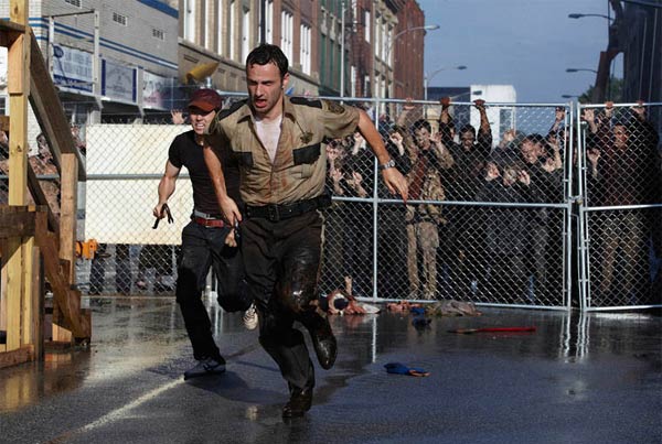 The Walking Dead : Photo Steven Yeun, Andrew Lincoln