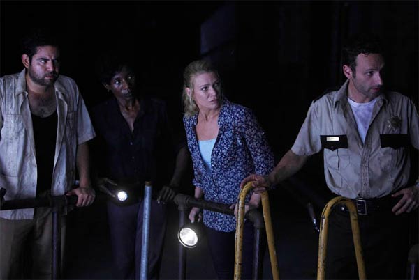 The Walking Dead : Photo Jeryl Prescott, Laurie Holden, Andrew Lincoln