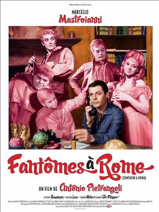 Fantômes à Rome : Affiche