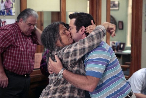 Parks and Recreation : Photo Paula Pell, Nick Offerman