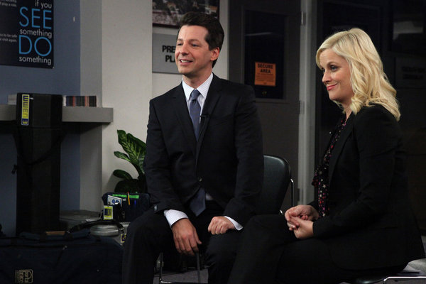 Parks and Recreation : Photo Amy Poehler, Sean Hayes
