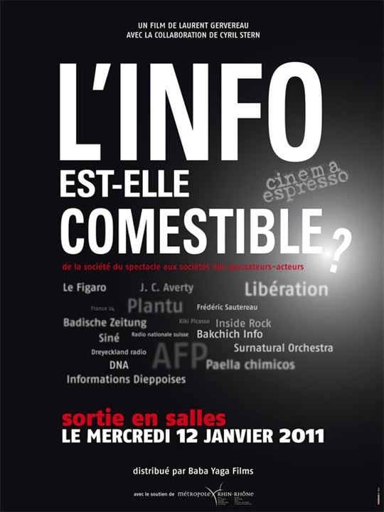 L'Info est-elle comestible ? : Affiche