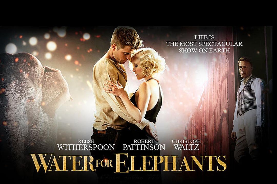 De l'eau pour les éléphants : Photo Robert Pattinson, Reese Witherspoon