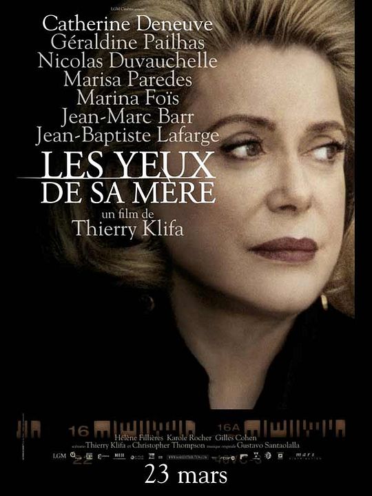 Les Yeux de sa mère : Affiche Thierry Klifa