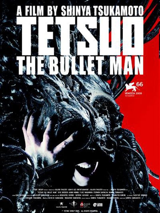 Tetsuo The Bullet man : Affiche