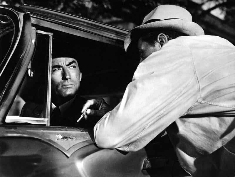 Les Nerfs à vif : Photo Robert Mitchum, Gregory Peck