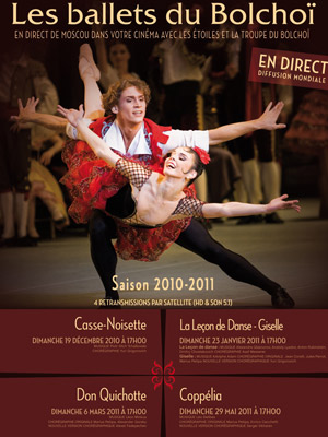 Coppélia (Le Ballet du Théâtre Bolchoi) : Affiche