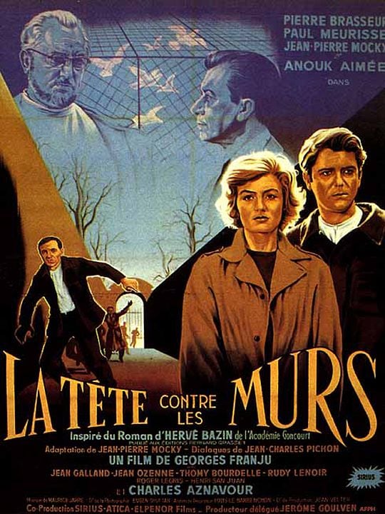 La Tête contre les murs : Affiche