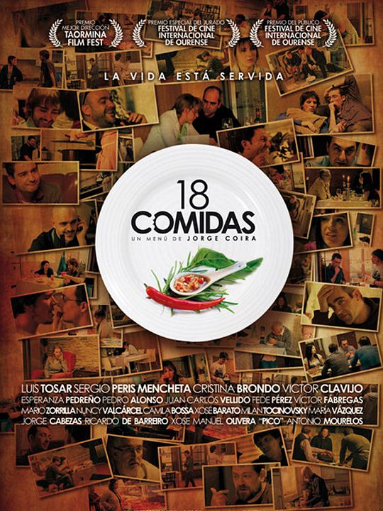 18 Comidas : Affiche