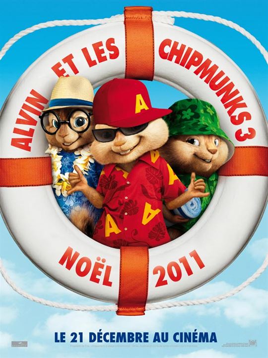 Alvin et les Chipmunks 3 : Affiche