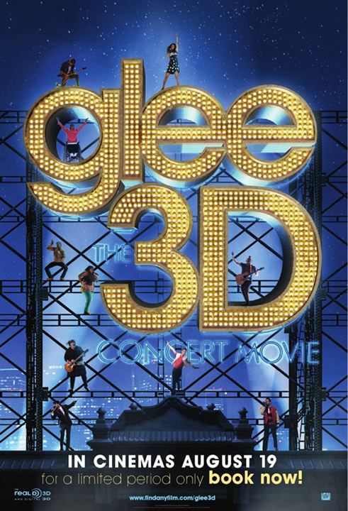 Glee ! On Tour : Le Film 3D : Affiche