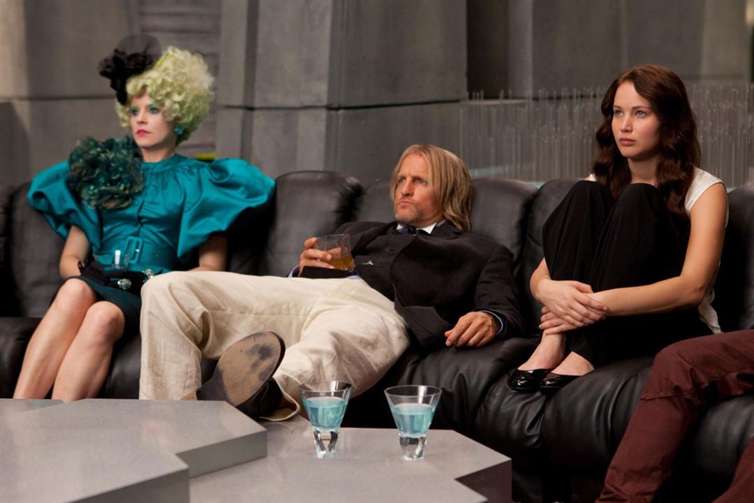Hunger Games : Photo Elizabeth Banks, Jennifer Lawrence, Woody Harrelson