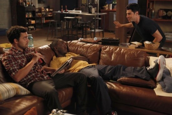 New Girl : Photo Max Greenfield, Jake Johnson, Lamorne Morris