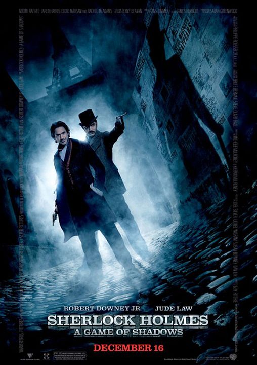 Sherlock Holmes 2 : Jeu d'ombres : Affiche