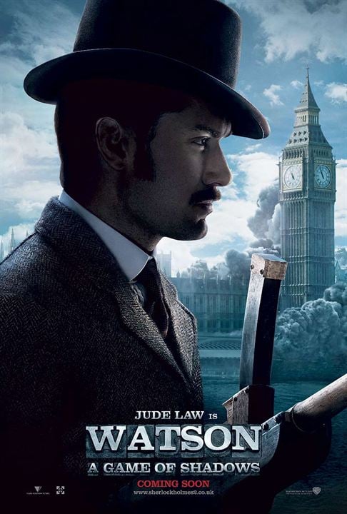 Sherlock Holmes 2 : Jeu d'ombres : Affiche