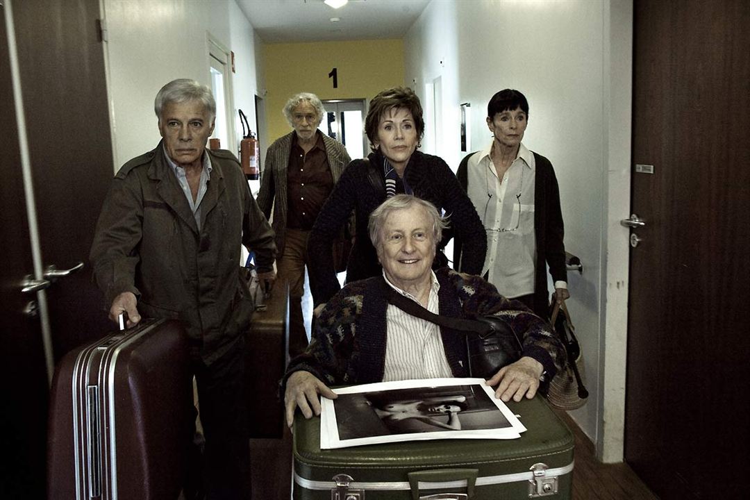 Et si on vivait tous ensemble? : Photo Stéphane Robelin, Pierre Richard, Jane Fonda, Guy Bedos, Claude Rich, Geraldine Chaplin