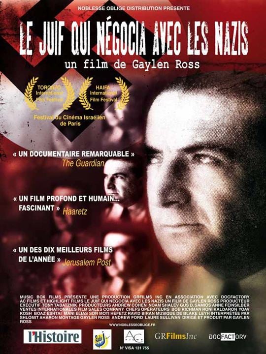 Le Juif qui négocia avec les nazis : Affiche