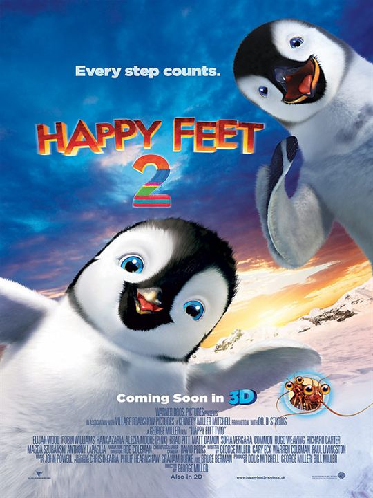 Happy Feet 2 : Affiche