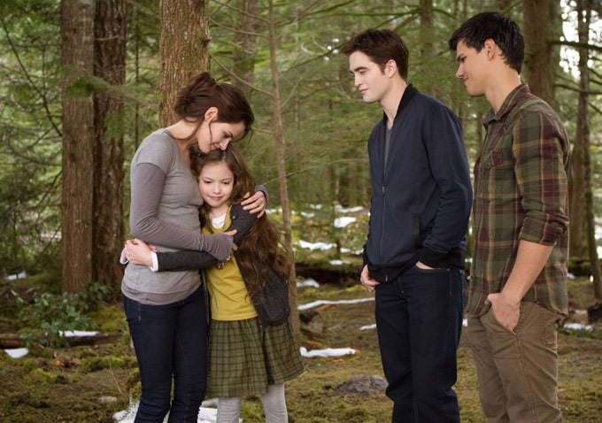 Twilight - Chapitre 5 : Révélation 2e partie : Photo Robert Pattinson, Taylor Lautner, Mackenzie Foy, Kristen Stewart