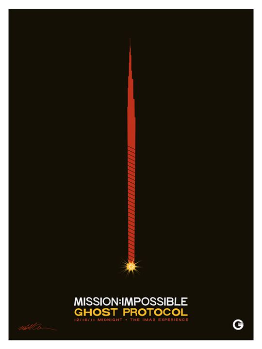 Mission : Impossible - Protocole fantôme : Affiche