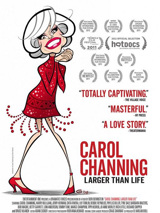 Carol Channing: Larger Than Life : Affiche