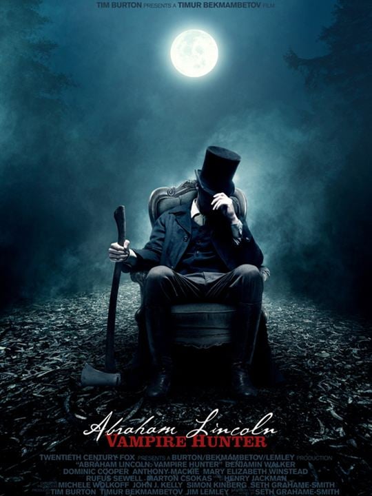 Abraham Lincoln : Chasseur de Vampires : Affiche