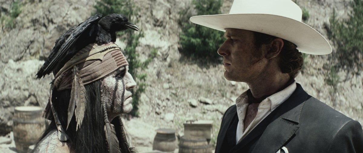 Lone Ranger, Naissance d'un héros : Photo Johnny Depp, Armie Hammer