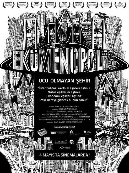 Ekümenopolis: Ucu Olmayan Şehir : Affiche
