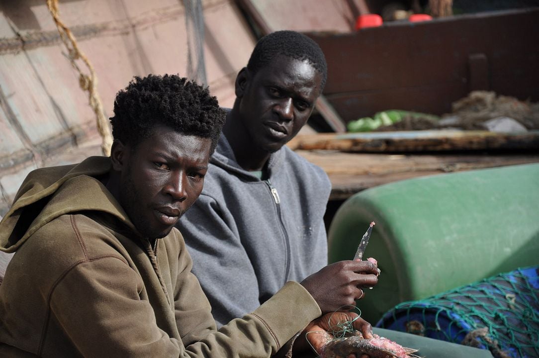 La Pirogue : Photo Malamine Drame, Souleymane Seye Ndiaye