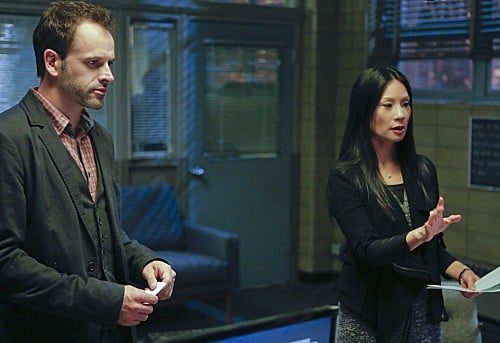 Elementary : Photo Jonny Lee Miller, Lucy Liu