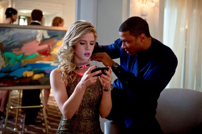 Arrow : Photo Emily Bett Rickards, David Ramsey