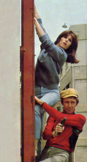 Photo Stefanie Powers, Noel Harrison