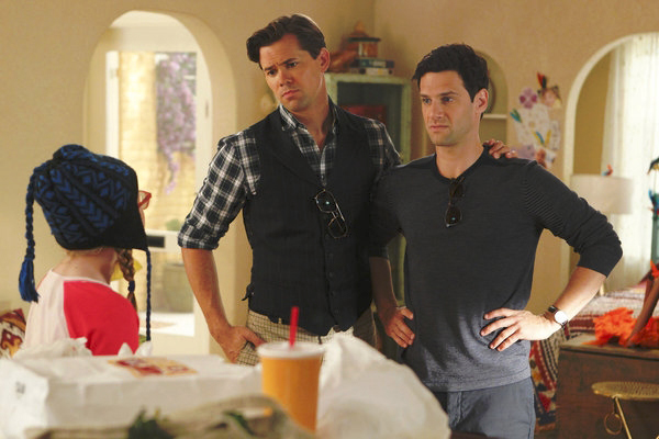 The New Normal : Photo Bebe Wood, Justin Bartha, Andrew Rannells