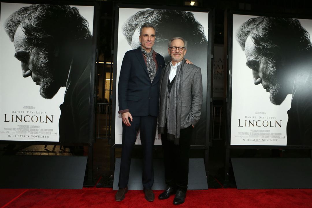Lincoln : Photo promotionnelle Daniel Day-Lewis, Steven Spielberg