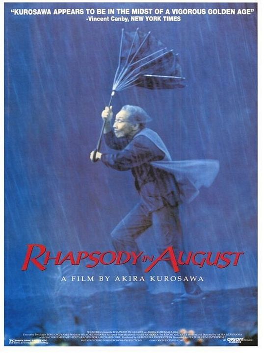 Rhapsodie en août : Affiche