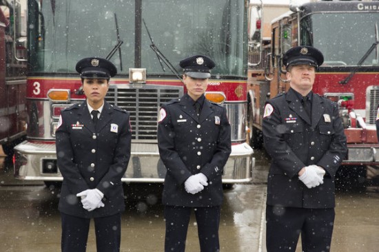 Chicago Fire : Photo Monica Raymund, Lauren German, Christian Stolte