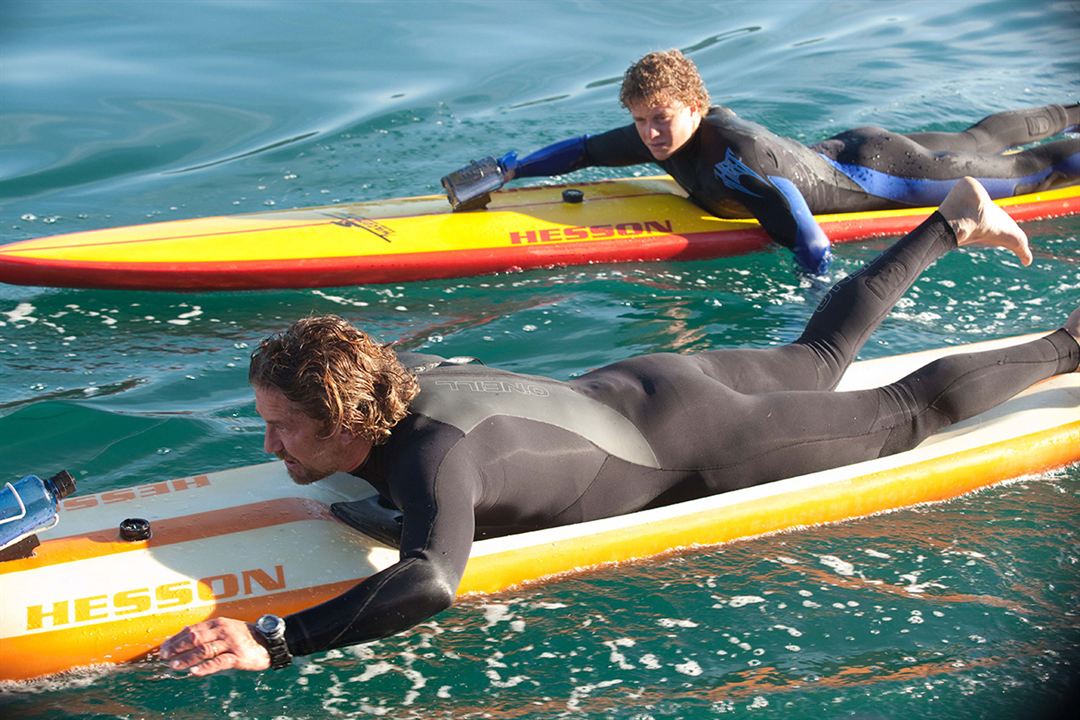 Chasing Mavericks : Photo Gerard Butler, Jonny Weston