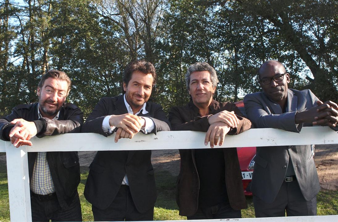 Turf : Photo Alain Chabat, Philippe Duquesne, Edouard Baer, Lucien Jean-Baptiste