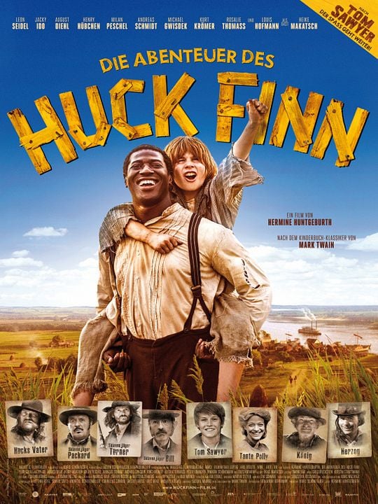 Les Aventures de Huck Finn : Affiche