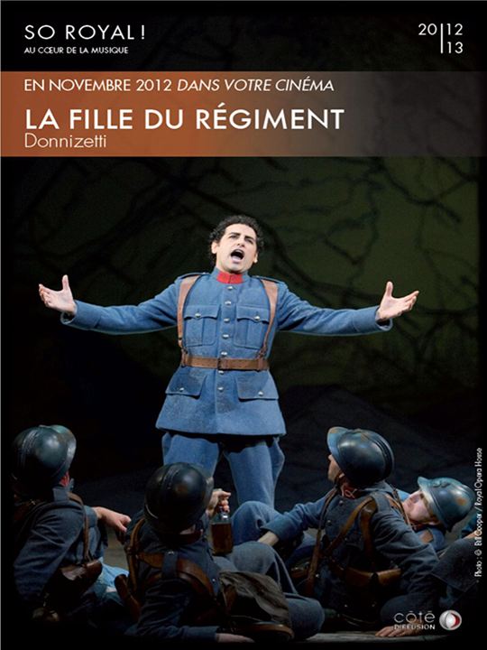 La Fille du régiment (Côté Diffusion) : Affiche