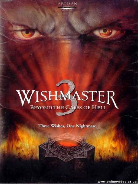 Wishmaster 3 : Au-delà des portes (V) : Affiche