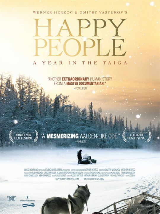 Happy People: A Year in the Taiga : Affiche