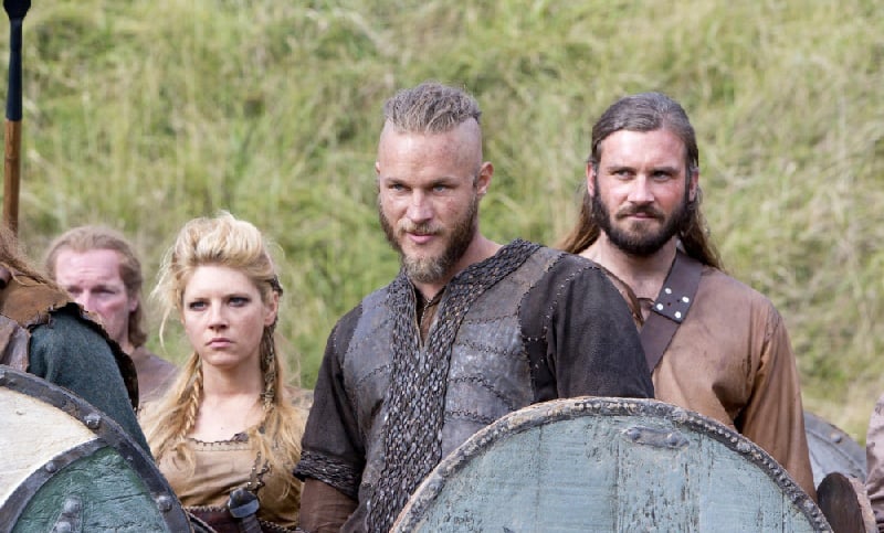 Vikings : Photo Clive Standen, Travis Fimmel, Katheryn Winnick