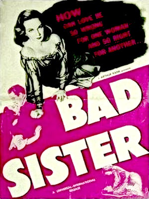 The Bad Sister : Affiche