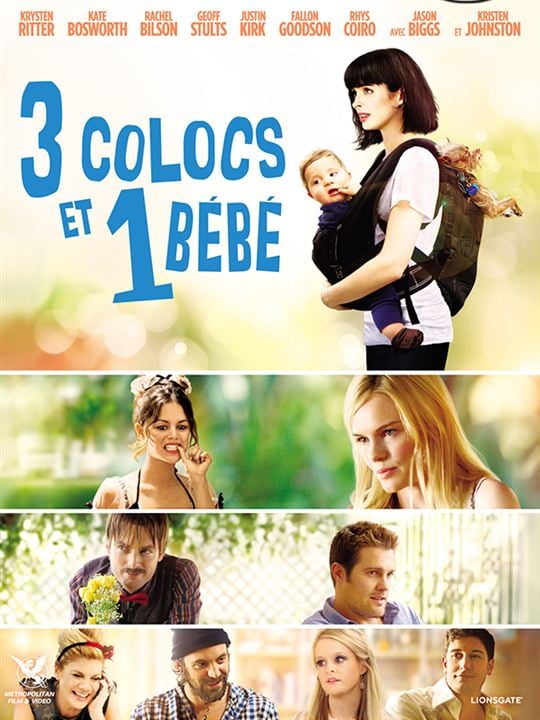 3 colocs et 1 bébé : Affiche