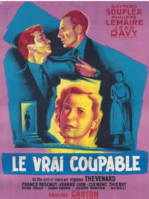 Le Vrai coupable : Affiche