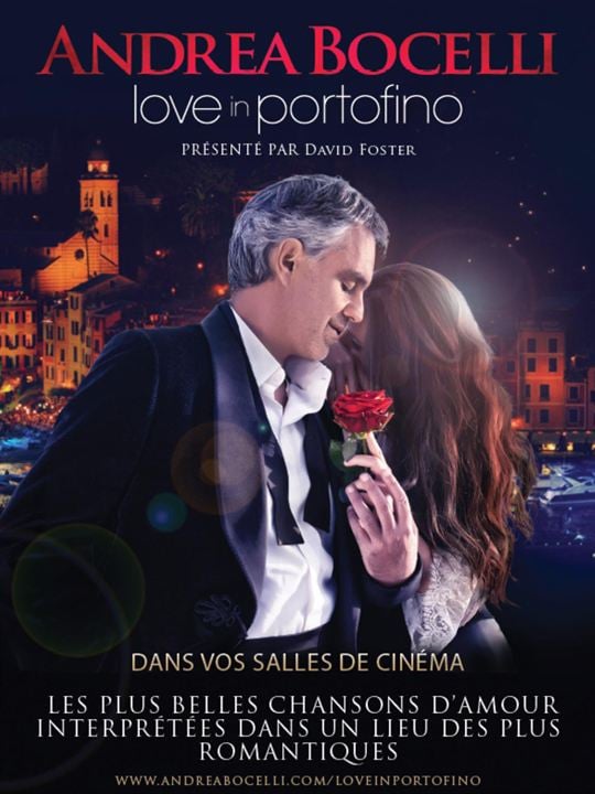 Andrea Bocelli - L'amour à Portofino (Côté Diffusion) : Affiche