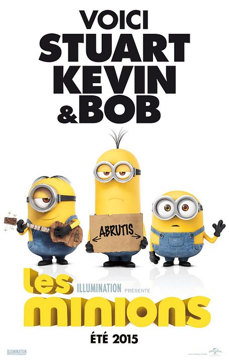 Les Minions - Sortie le 8 juillet 2015